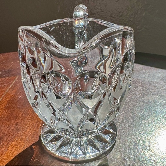 Vintage German NACHTMANN Anglia  Lead Crystal Creamer - Picture 2 of 5
